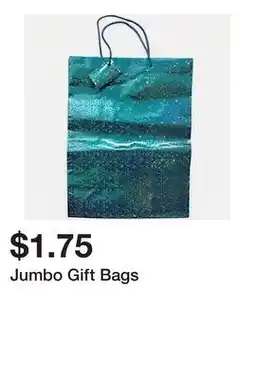 Dollarama Jumbo Gift Bags offer