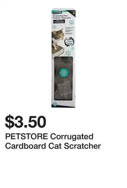 Dollarama PETSTORE Corrugated Cardboard Cat Scratcher offer