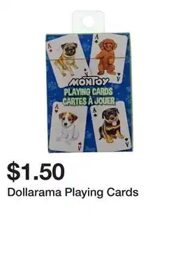 Dollarama Dollarama Playing Cards offer