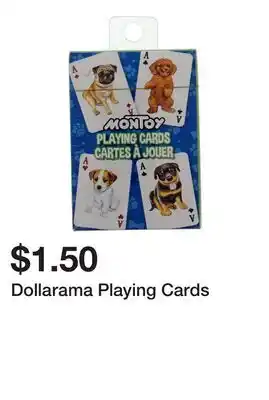 Dollarama Dollarama Playing Cards offer
