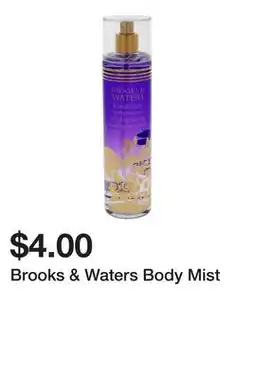 Dollarama Brooks & Waters Body Mist offer