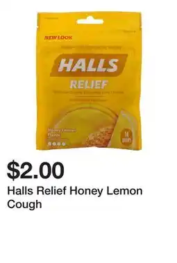Dollarama Halls Relief Honey Lemon Cough offer