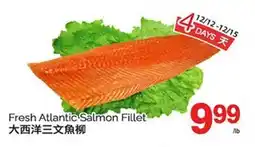 T&T Supermarket FRESH ATLANTIC SALMON FILLET offer