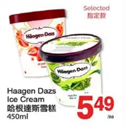 T&T Supermarket HAAGEN DAZS ICE CREAM, 450ml offer
