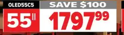 2001 Audio Video LG 55 OLED Evo AI C5 4K Smart TV 2025 offer