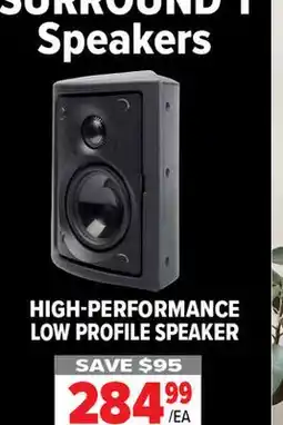 2001 Audio Video HIGH-PERFORMANCE LOW PROFILE SPEAKER offer