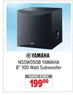 2001 Audio Video YAMAHA 8 100 Watt Subwoofer offer