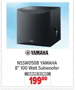 2001 Audio Video NSSW050B 8 100 Watt Subwoofer offer