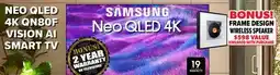 2001 Audio Video QN65QN80F Samsung 65 Neo QLED 4K QN80F VISION AI SMART TV offer