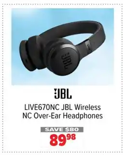 2001 Audio Video LIVE670NC Wireless NC Over-Ear Headphones offer