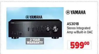 2001 Audio Video AS301B Stereo Integrated Amp w/Built-in DAC offer