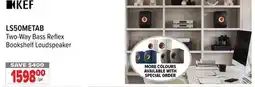 2001 Audio Video LS50METAB KEF Two-Way Bass Reflex Bookshelf Loudspeaker offer
