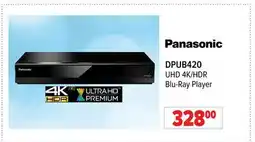 2001 Audio Video PANASONIC UHD 4K/HDR Blu-Ray Player offer