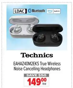 2001 Audio Video EAHAZ40M2EKS True Wireless Noise Cancelling Headphones offer