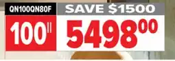 2001 Audio Video SAMSUNG 100 NEO QLED 4K TIZEN OS offer
