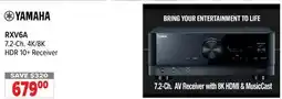 2001 Audio Video YAMAHA RXV6A 7.2-Ch. 4K/8K HDR 10 + Receiver offer