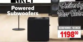 2001 Audio Video Powered Delivering Subwoofers offer