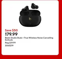 Staples Beats Studio Buds + True Wireless Noise Cancelling Earbuds offer