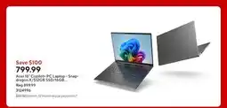 Staples Acer 16 Copilot+ PC Laptop - Snapdragon X/512GB SSD/16GB RAM/Windows 11 offer