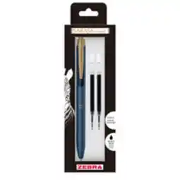 Staples Sarasa Grand Gel Pen with 2 Refills - Blue Gray - Blue Ink offer