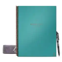Staples Rocketbook Fusion Smart Reusable Notebook - Letter Size - Neptune Teal offer