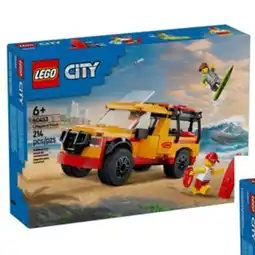 Staples LEGO City Great Vehicles Lifeguard Beach Rescue Truck - 214 Pieces offer