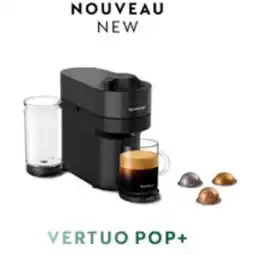 Staples Nespresso Vertuo Pop+ Coffee & Espresso Machine by De Longhi - Liquorice Black offer
