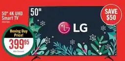 The Brick LG 50 UA7000 4K UHD Smart webOS TV (50UA7000PUB.ACC) 2025 Model offer