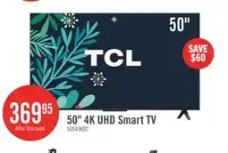 The Brick TCL 50 S45K 4K UHD Google Smart TV offer