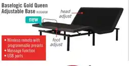 The Brick Baselogic Gold Queen Adjustable Base offer