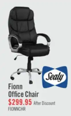The Brick Sealy Fionn 30.5 Adjustable Office Chair - Black offer