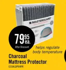 The Brick Masterguard Charcoal Tencel Queen Mattress Protector offer