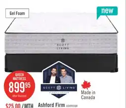 The Brick Scott Living Ashford TT Queen Mattress offer