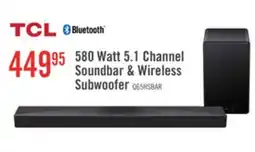 The Brick TCL Q65H 5.1 Channel Soundbar with Wireless Subwoofer offer