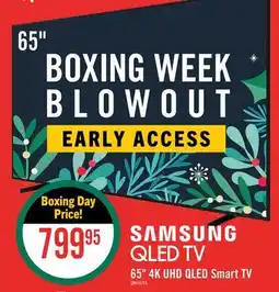 The Brick SAMSUNG 65 Q7F QLED 4K UHD Vision AI Smart Tizen OS TV (QN65Q7FAAFXZC) - 2025 Model offer