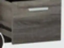 The Brick Oscar 47 Reversible Office Desk with Storage - Grey offer