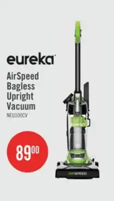 The Brick Eureka AirSpeed Bagless Upright Vacuum - NEU100C offer