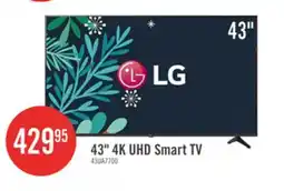 The Brick LG 43 UA77 4K UHD Smart webOS TV (43UA7700PUB.ACCQ) - 2025 Model offer