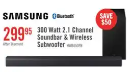 The Brick Samsung HW-B650F 3.1-Channel 370 W Soundbar with Wireless Subwoofer offer