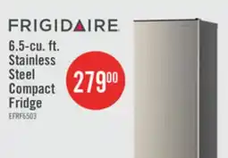 The Brick Frigidaire 22 6.5-Cubic-Foot Compact Convertible Refrigerator Platinum Stainless Steel - EFRF6503 offer