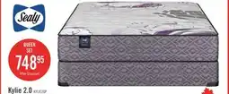 The Brick Sealy Essential Collection Kylie 2.0 Tight Top Medium Queen Mattress Set offer