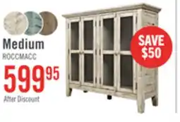 The Brick Rocco 48 4-Door Accent Cabinet - Cream offer