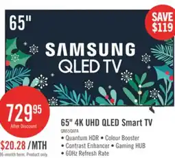 The Brick SAMSUNG 65 Q6F QLED Vision AI 4K UHD Smart Tizen OS TV (QN65Q6FAAFXZC) - 2025 Model offer
