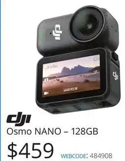 Vistek DJI Osmo NANO – 128GB offer