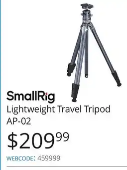Vistek Lightweight Travel Tripod AP-02 offer