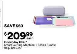 Michaels Cricut Joy Xtra Smart Cutting Machine + Basics Bundle offer