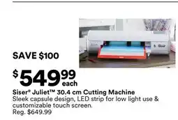 Michaels Siser Juliet 30.4 cm Cutting machine offer