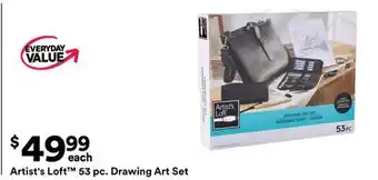 Michaels Artist's Loft 53 pc. Drawing Art Set offer