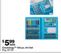 Michaels Creatology 100 pc. Art Set offer