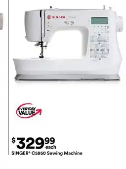 Michaels SINGER C5950 Sewing machine offer